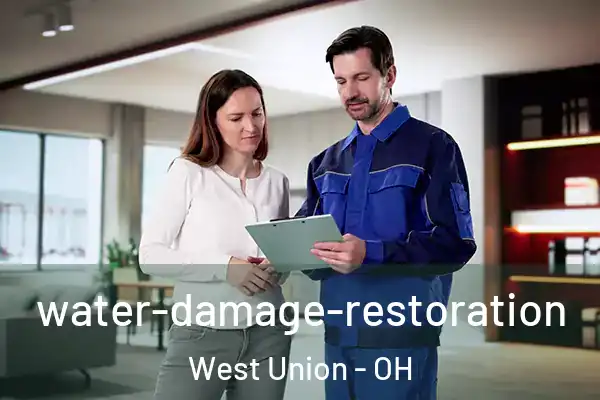 water-damage-restoration West Union - OH